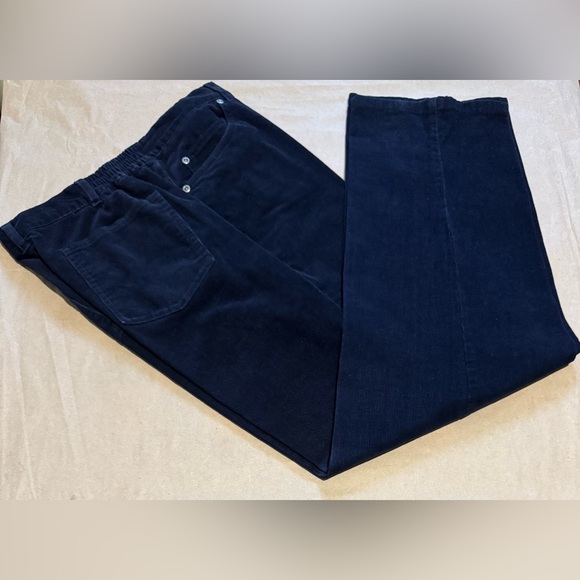 Ruby Rd. FAVORITES Petite Navy Blue Pants For Women Size 12 Petite High Rise - Picture 3 of 8